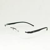 Jupiter Lens Eyeglasses Rim less frame Black