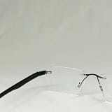 Jupiter Lens Eyeglasses Rim less frame Black