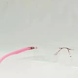 Jupiter Lens Eyeglasses Rim less frame Pink