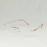 Jupiter Lens Eyeglasses Rim less frame Rose Gold