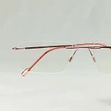 Jupiter Lens Eyeglasses Rim less frame Rose Gold