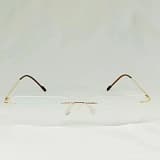 Jupiter Lens Eyeglasses Rim less frame Gold