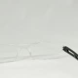 Jupiter Lens Reading Eyeglasses white black Transparent