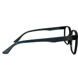 Jupiter Lens Eyeglasses Frame Square Black Teal
