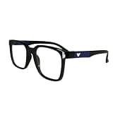 Jupiter Lens Eyeglasses Frame Rectangle Black Blue