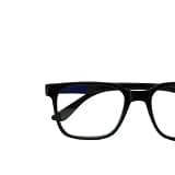 Jupiter Lens Eyeglasses Frame Rectangle Black Blue
