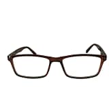 Jupiter Lens Eyeglasses Frame Rectangle Dark Brown
