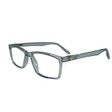Jupiter Lens Eyeglasses Frame Rectangle Light Blue Transparent