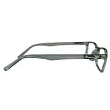 Jupiter Lens Eyeglasses Frame Rectangle Light Grey Transparent