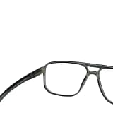 Jupiter Lens Eyeglasses Frame Aviator Grey Transparent