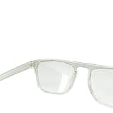 Jupiter Lens Eyeglasses Frame Square White Transparent