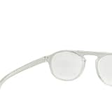 Jupiter Lens Eyeglasses Frame Oval White Transparent