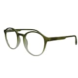 Jupiter Lens Anti Glare Blue Block Eyeglasses Transparent Green and White