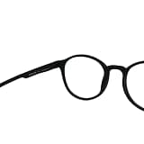 Jupiter Lens Anti Glare Blue Block Eyeglasses Transparent Black