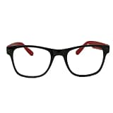 Jupiter Lens Eyeglasses Frame Red and Black