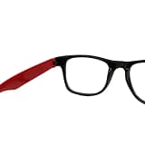 Jupiter Lens Eyeglasses Frame Red and Black