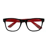 Jupiter Lens Eyeglasses Frame Red and Black