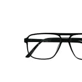 Jupiter Lens Eyeglasses Frame Black Blue Aviator