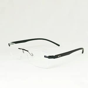 Jupiter Lens Eyeglasses Rim less frame Black