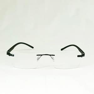 Jupiter Lens Eyeglasses Rim less frame Black