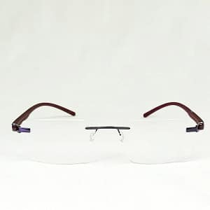 Jupiter Lens Eyeglasses Rim less frame Purple