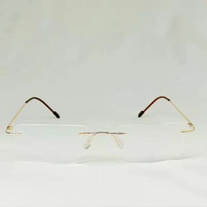 Jupiter Lens Eyeglasses Rim less frame Gold