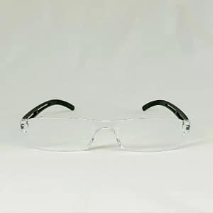 Jupiter Lens Reading Eyeglasses white black Transparent