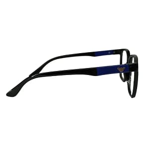 Jupiter Lens Eyeglasses Frame Rectangle Black Blue