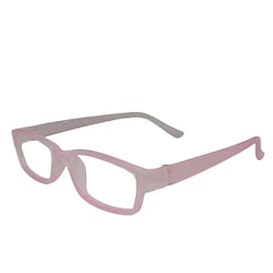 Jupiter Lens Eyeglasses Frame Transparent Light Pink for Kids