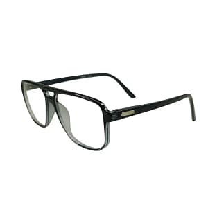 Jupiter Lens Eyeglasses Frame Black Blue Aviator